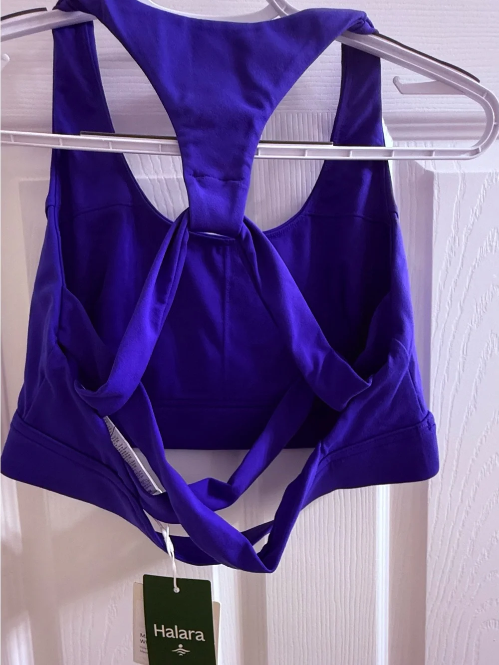 HALARA Violet Racerback Sports Bra